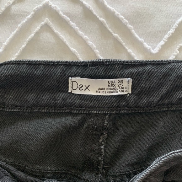 Black Jean Shorts - Picture 3 of 4